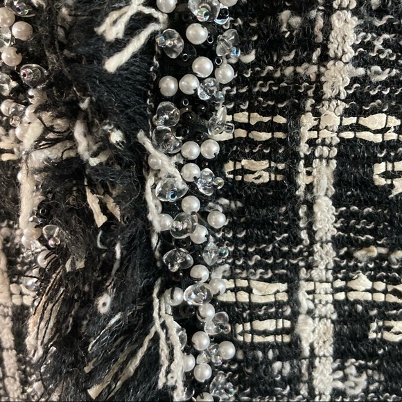 Cynthia Rose Tweed Jacket w/ Beaded detailing - Picture 3 of 9